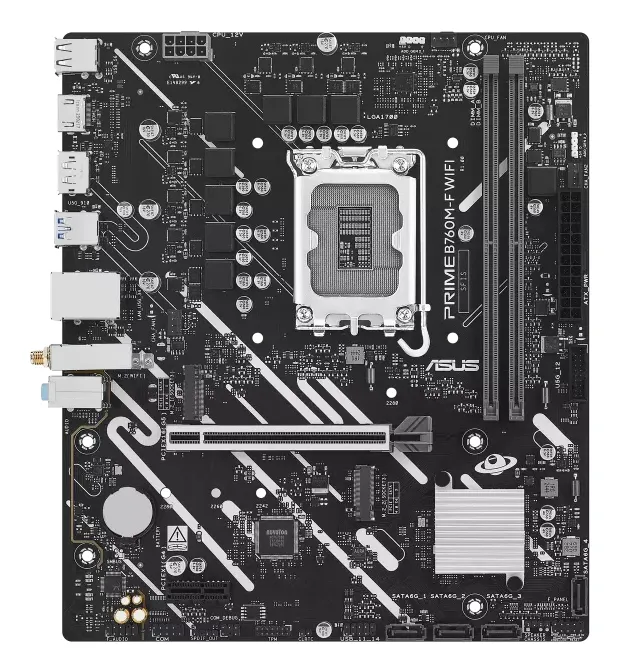 Asus PRIME B760M-F WiFi 6 LGA1700 mATX Motherboard