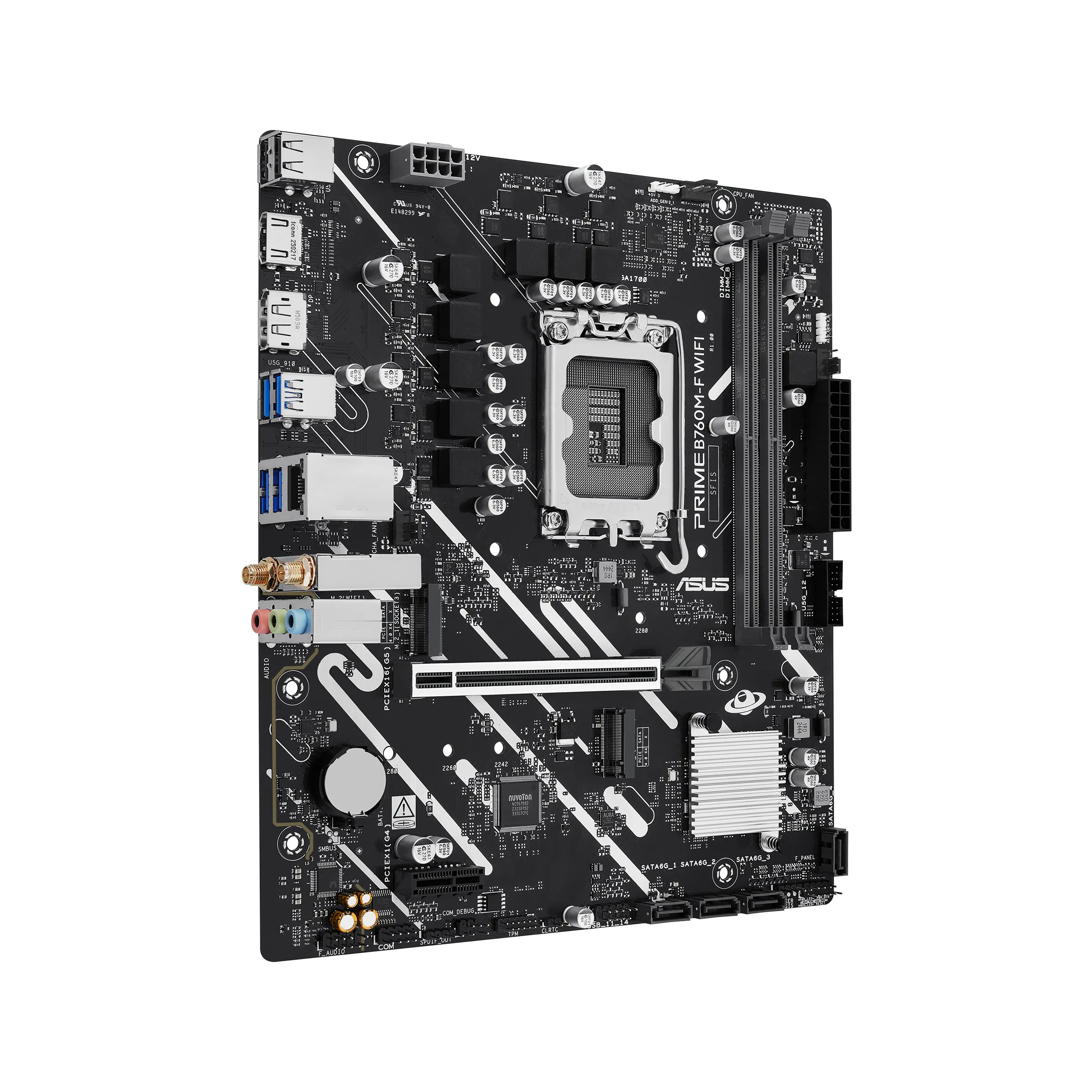Asus PRIME B760M-F WiFi 6 LGA1700 mATX Motherboard