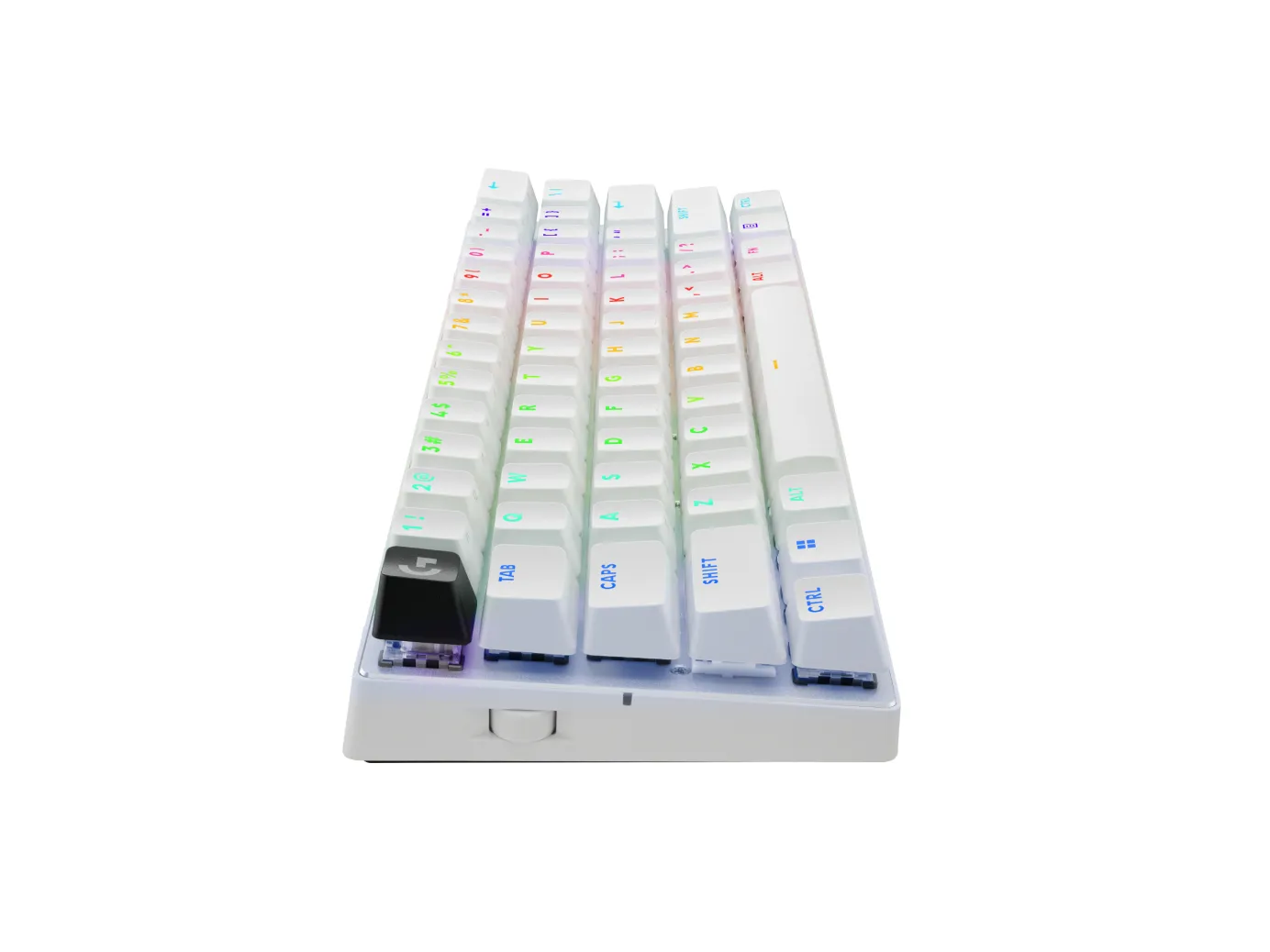 Logitech Pro X 60 LIGHTSPEED Tactile -langaton pelinäppäimistö, valkoinen