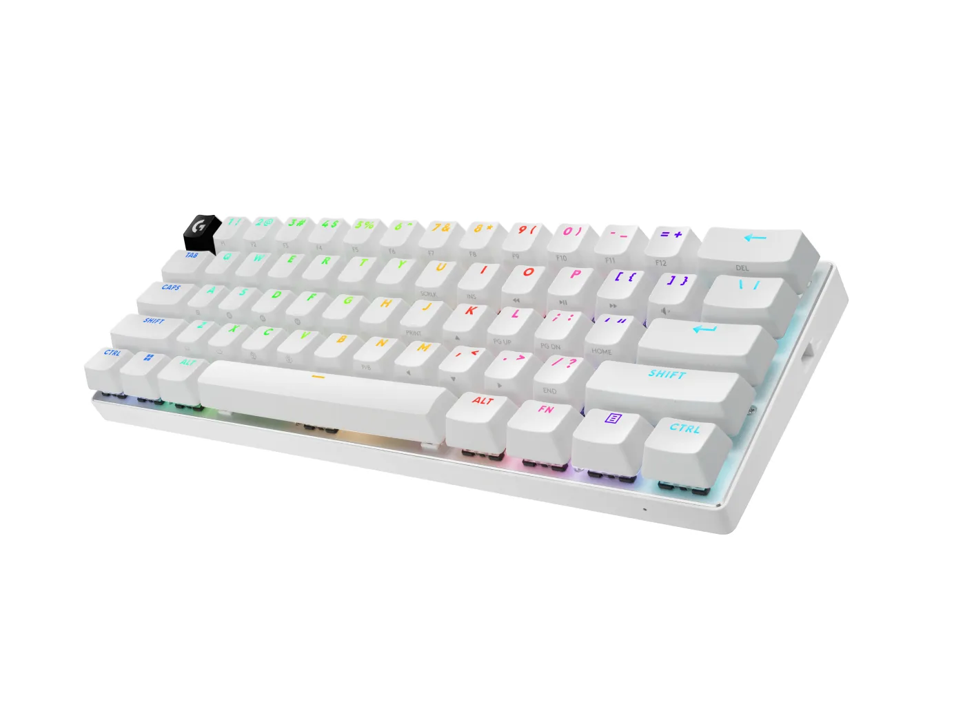 Logitech Pro X 60 LIGHTSPEED Tactile -langaton pelin&auml;pp&auml;imist&ouml;, valkoinen