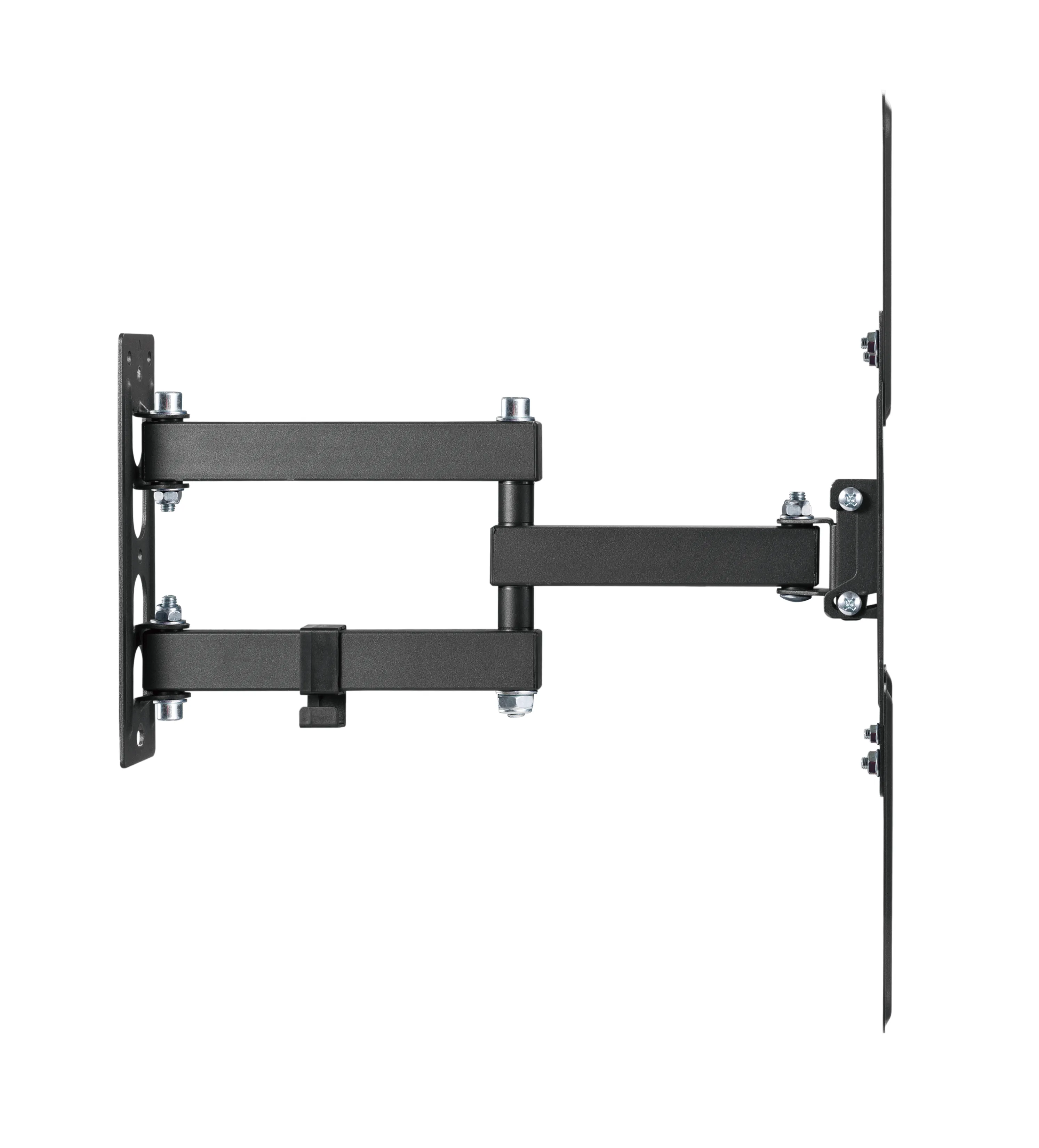 DELTACO OFFICE ARM-0255-B Full-Motion Wall Mount for 23&ndash;55-inch Displays, 30 kg, Black