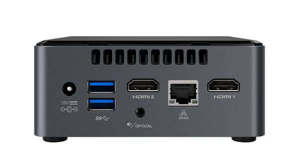 Intel NUC Kit NUC7PJYHN Pentium J5005, No audio codec, EU cord