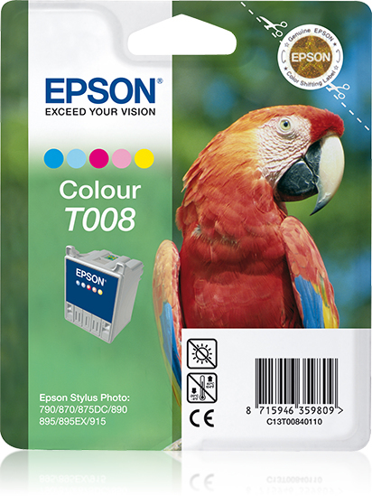 EPSON Ink T008 5-Colours 46 ml sec