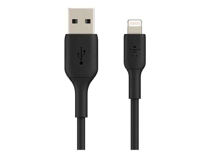Belkin Boost Charge USB-A - Lightning -kaapeli, 1m, Musta