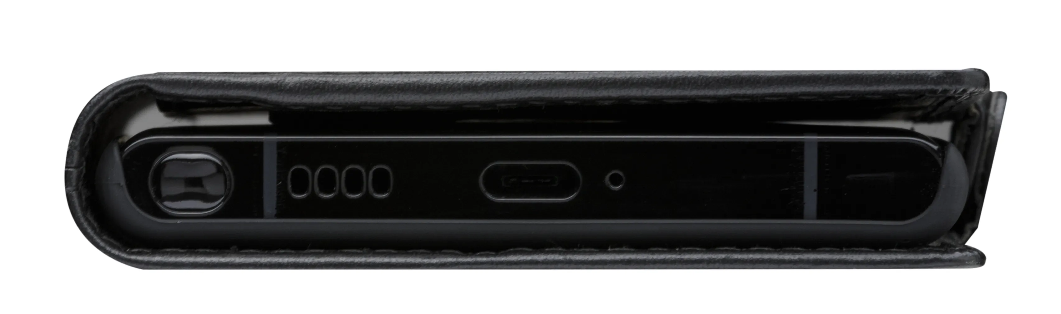 Dbramante1928 Copenhagen Slim, Galaxy S22 Ultra -lompakkokotelo, Musta