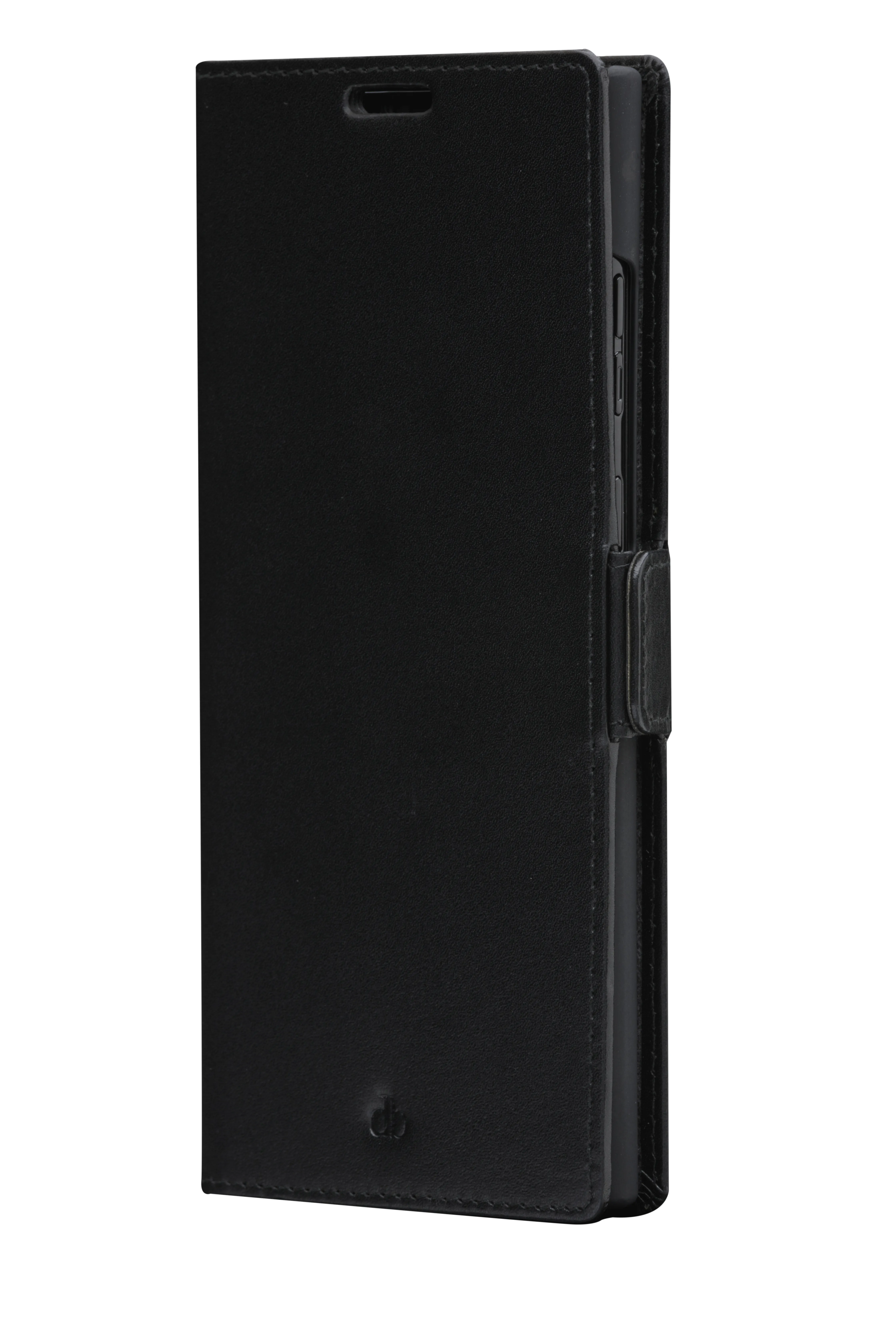 Dbramante1928 Copenhagen Slim, Galaxy S22 Ultra -lompakkokotelo, Musta