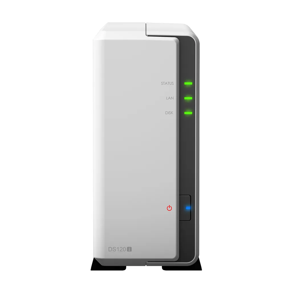 Synology DiskStation DS120J, 1x h&aring;rddiskplats - NAS-server
