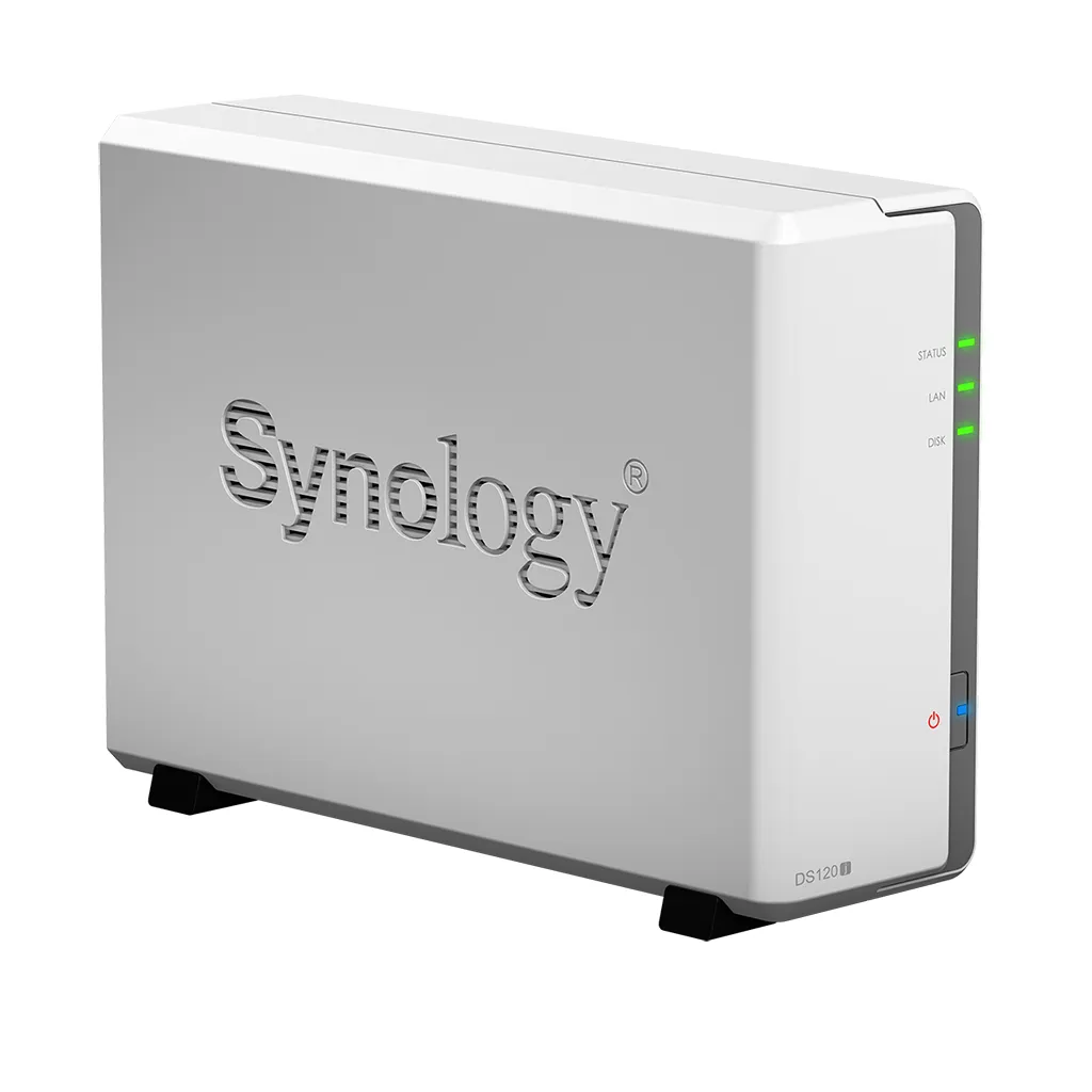 Synology DiskStation DS120J, 1x h&aring;rddiskplats - NAS-server