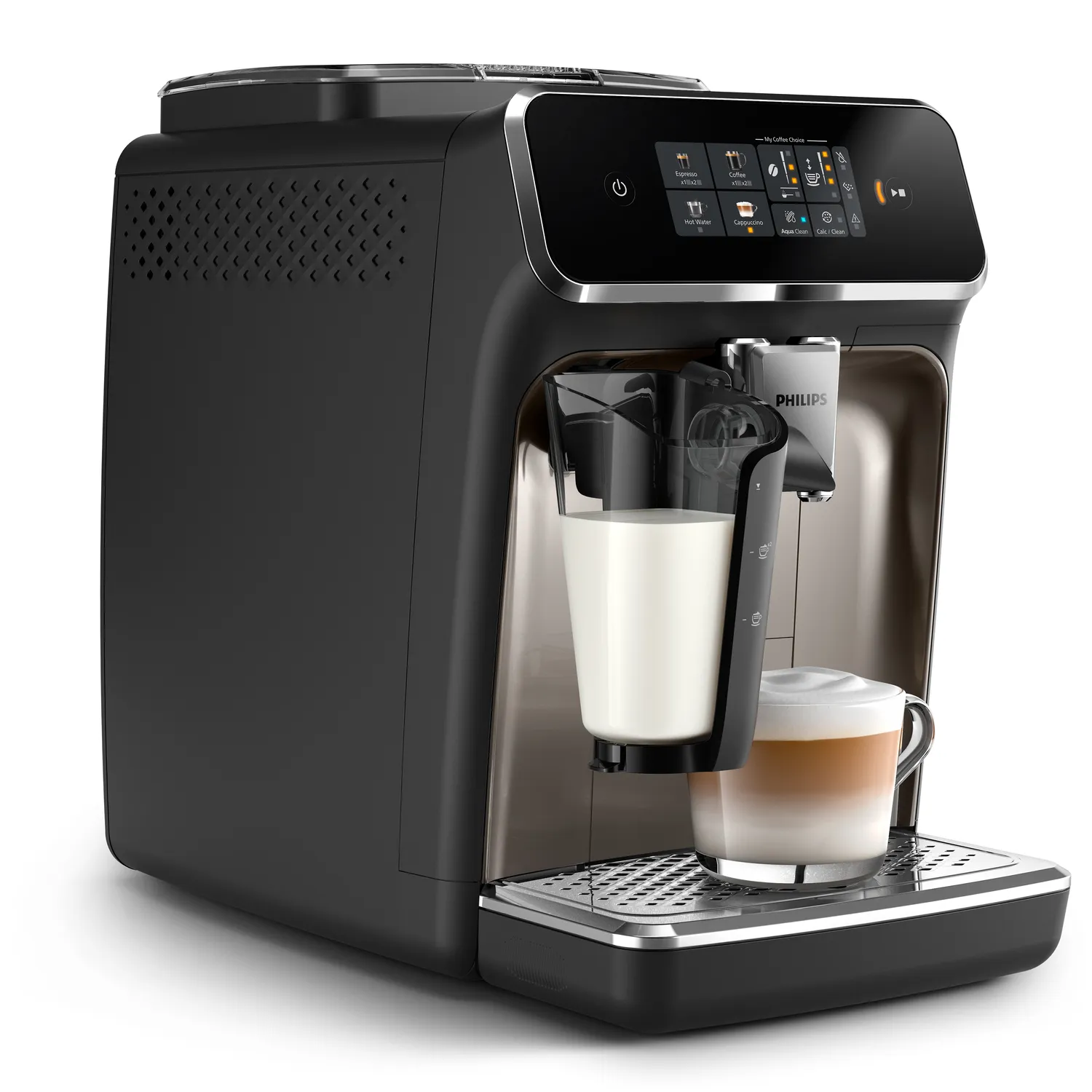 Philips Series 2300 EP2336 Automatisk kaffemaskin Svart/krom