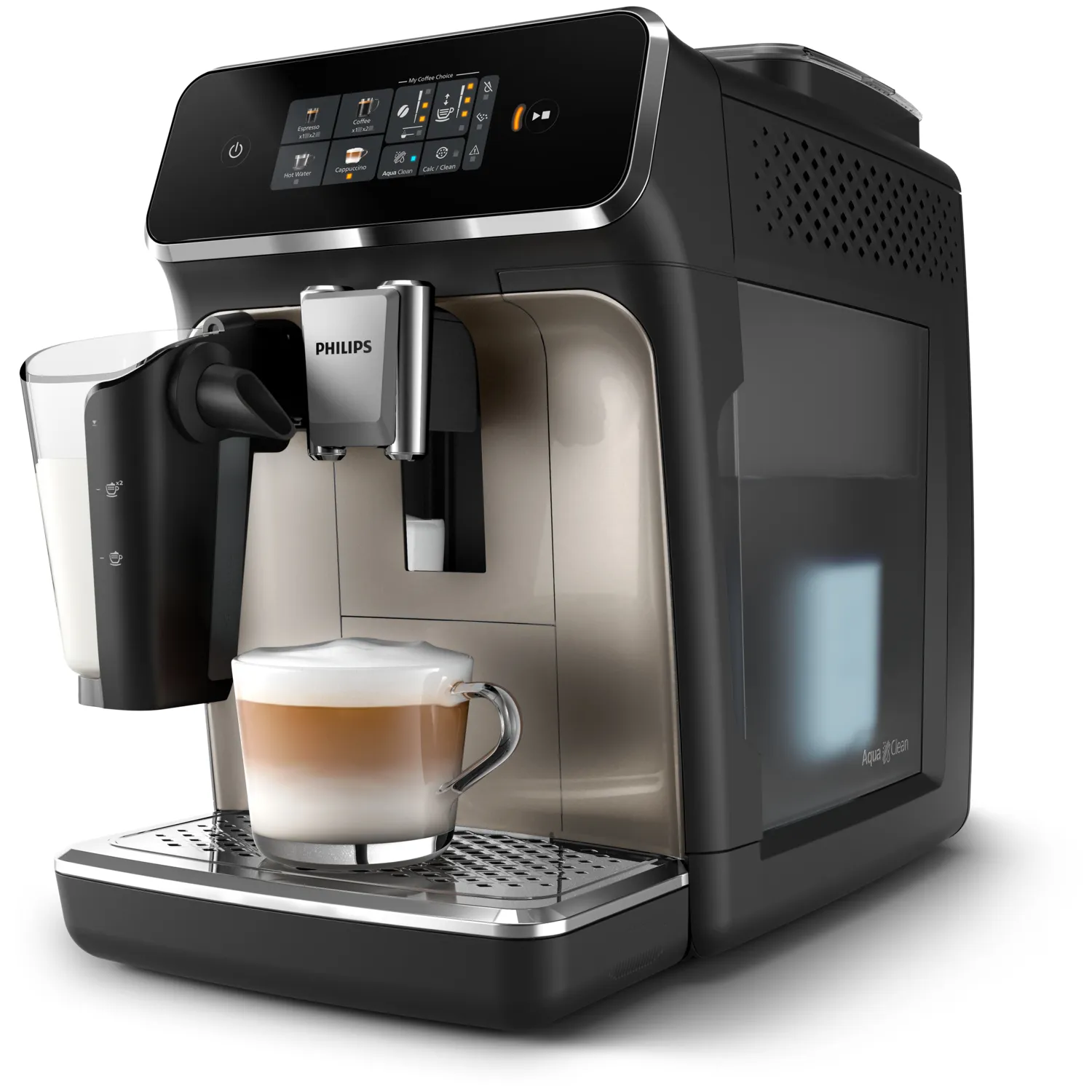 Philips Series 2300 EP2336 Automatisk kaffemaskin Svart/krom