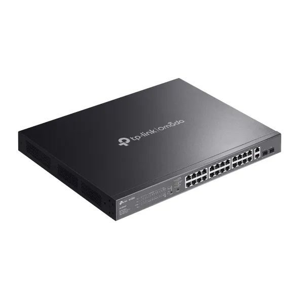 TP-Link Omada ES228GMP - Managed Gigabit Switch, Black