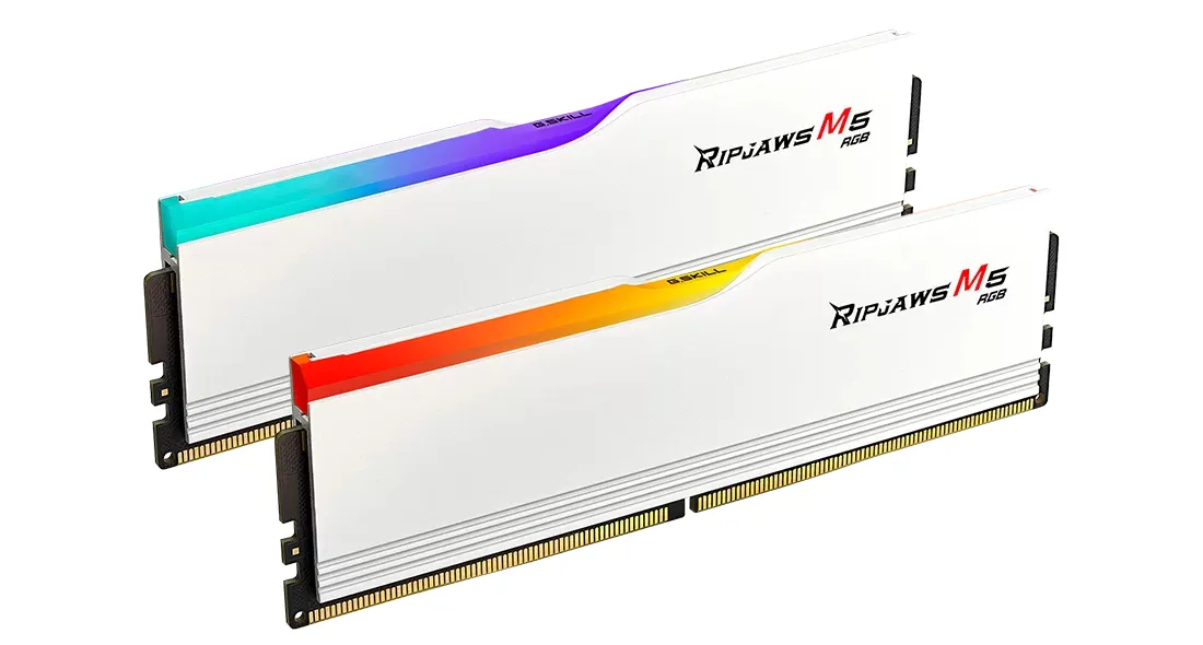 G.Skill Ripjaws M5 RGB 64 GB (2 x 32 GB) DDR5 6000 MHz, CL32 - minne