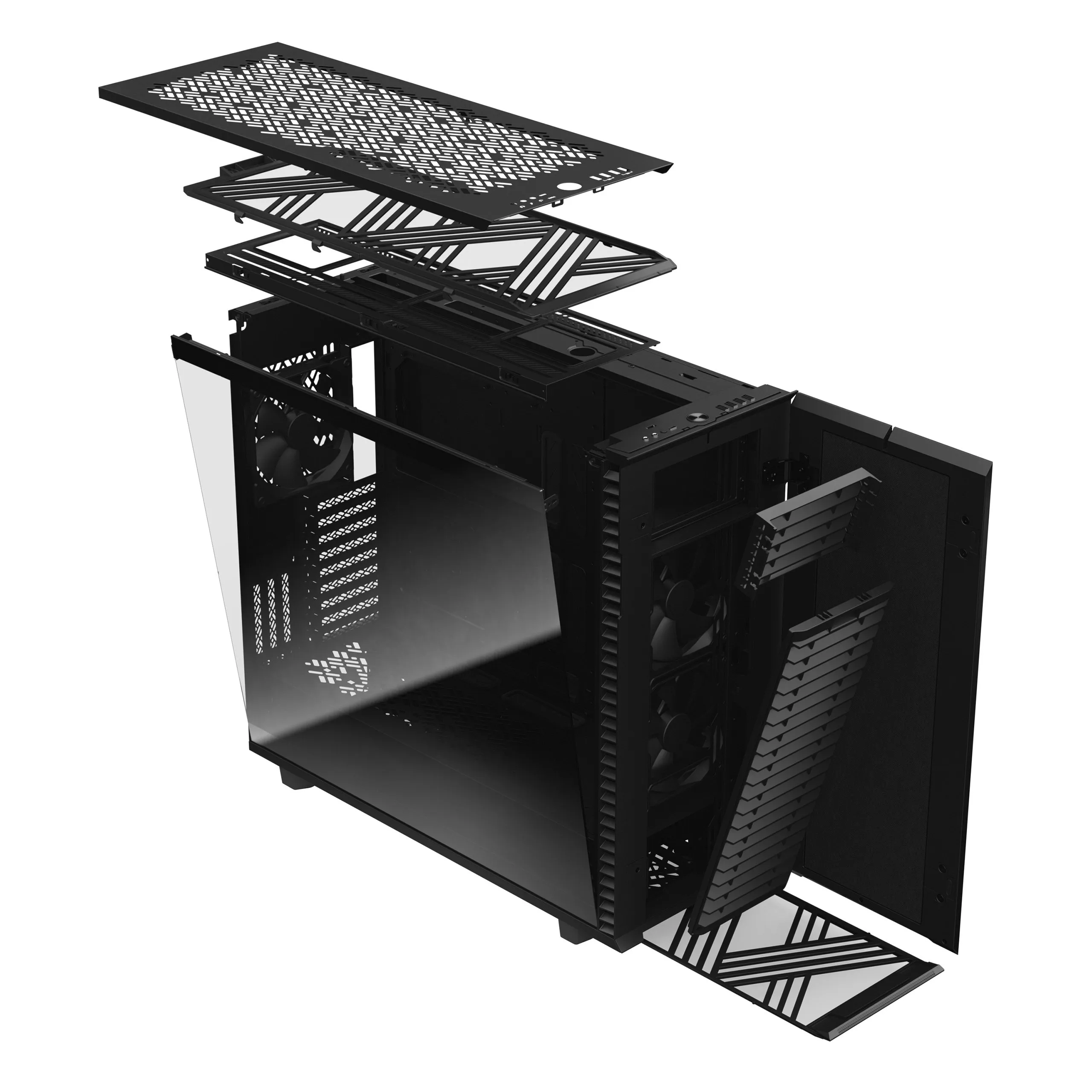 Fractal Design Define 7 XL - Full-tornikotelo ikkunallinen, Black / Light Tint