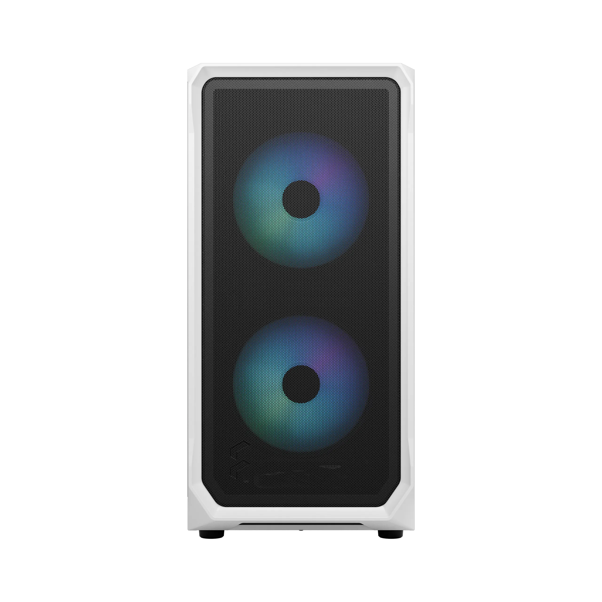 Fractal Design Focus 2 RGB - Mid Tower case with window, White / Clear Tint