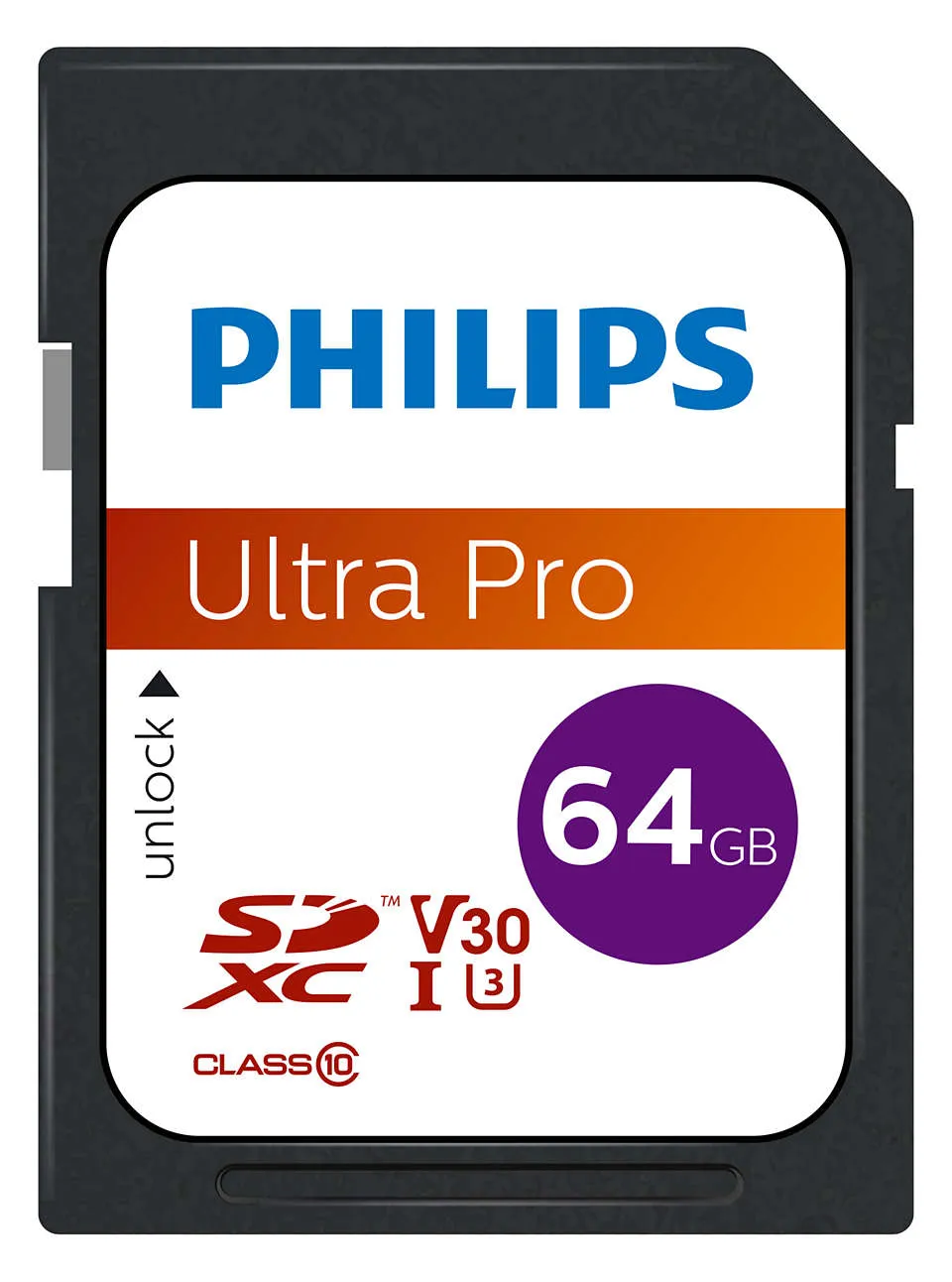 Philips Micro SDXC Card 64GB Class 10 UHS-I U1 incl. Adapter