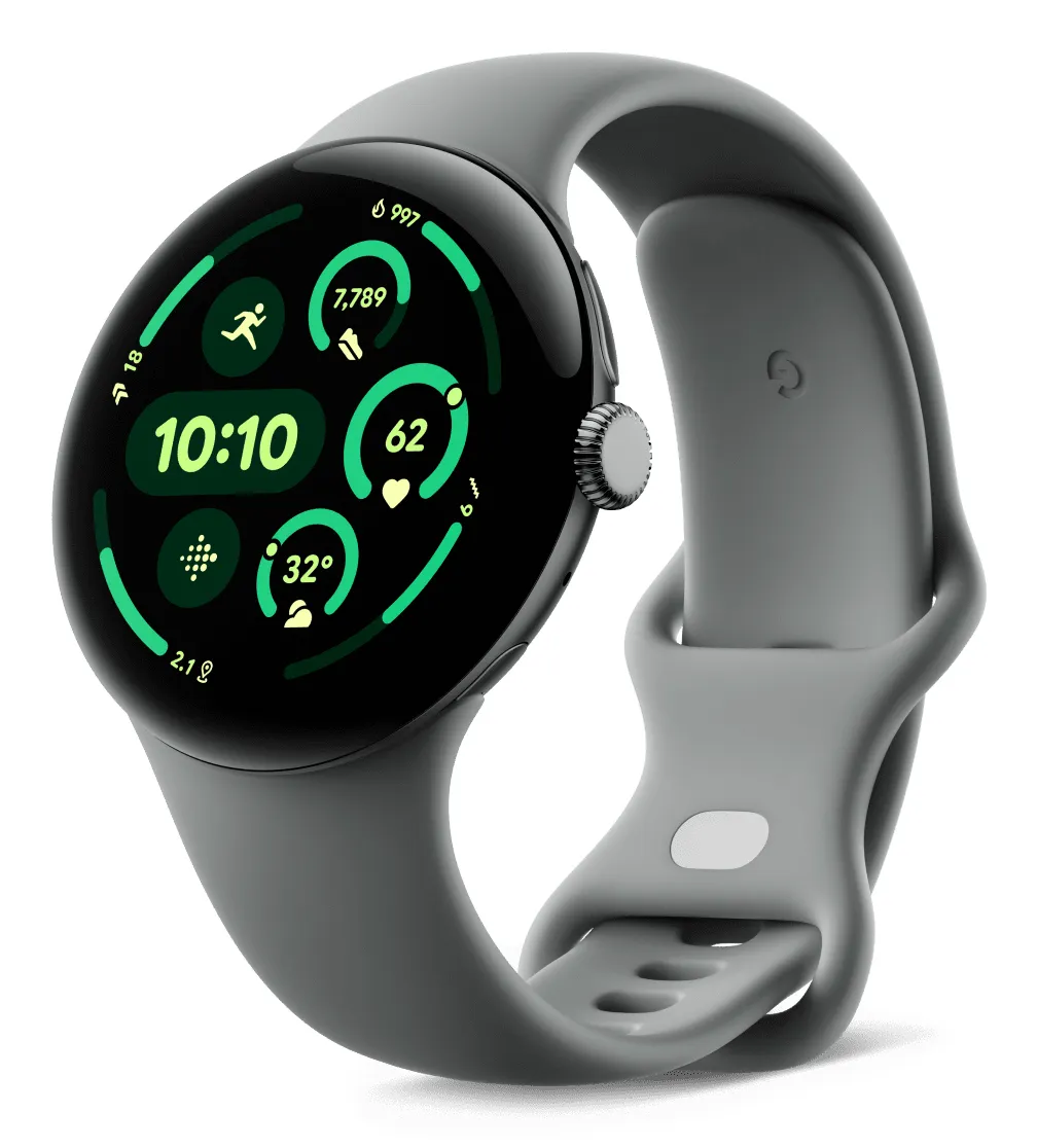 Google Pixel Watch 3 (45mm) WiFi -&auml;lykello, hazel