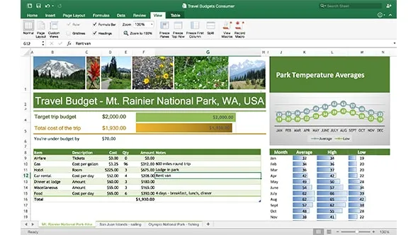 Microsoft Office Mac Home &amp; Student 2016 - Engelska