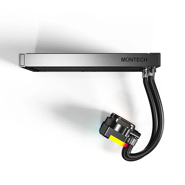 Montech Hyper Flow 240mm ARGB Liquid Cooler, Black