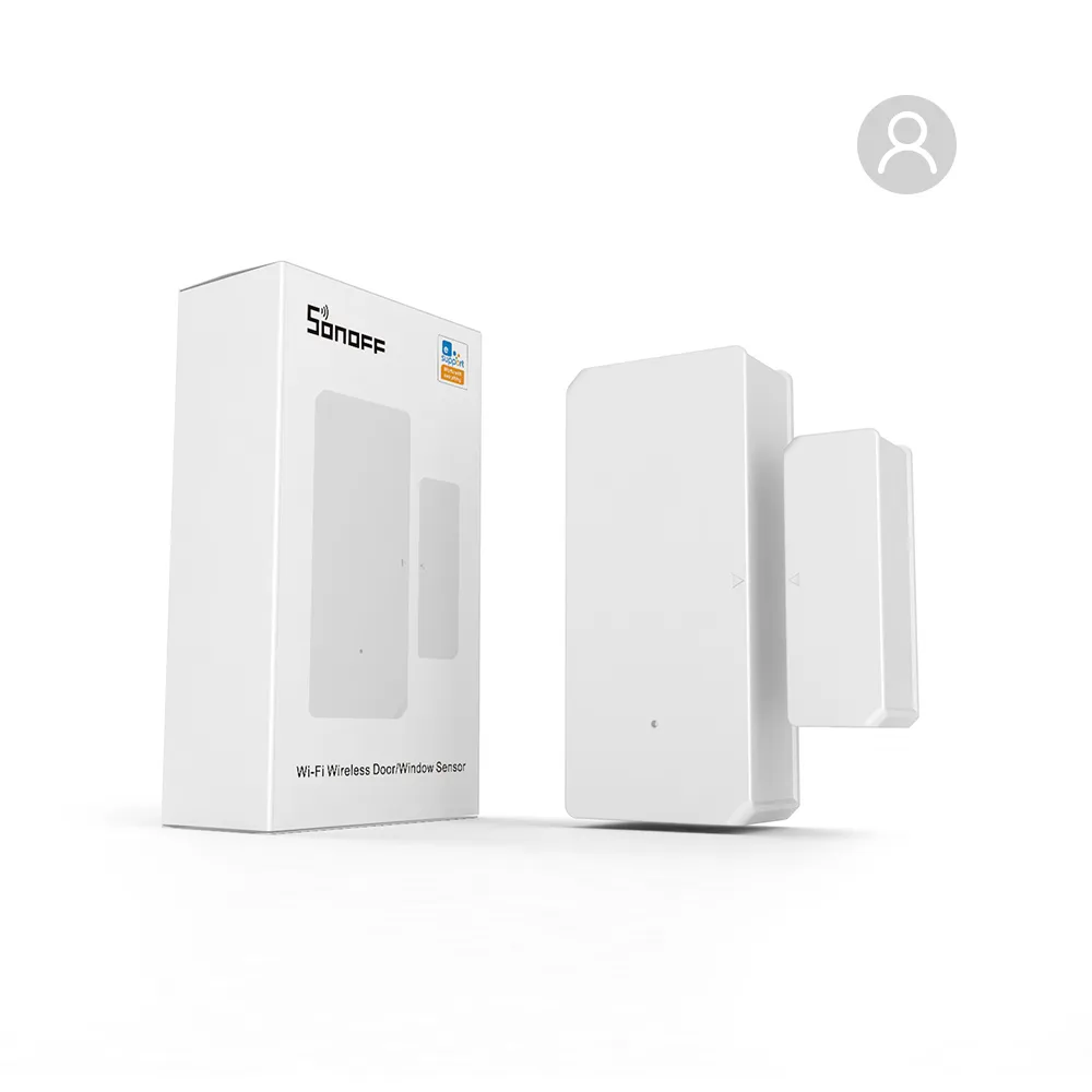 SONOFF DW2-Wi-Fi -&auml;lyk&auml;s ovi/ikkuna-anturi, valkoinen