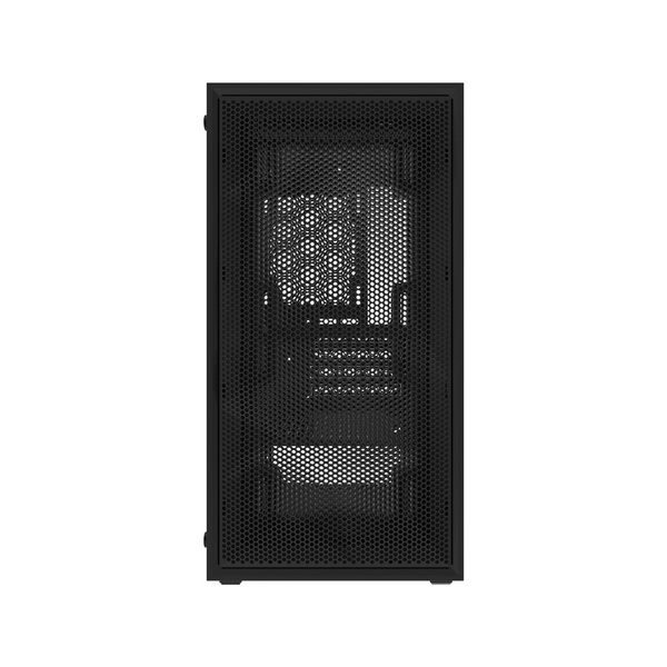 DARKFLASH M305 Mesh Mini-Tower Case with window, Black