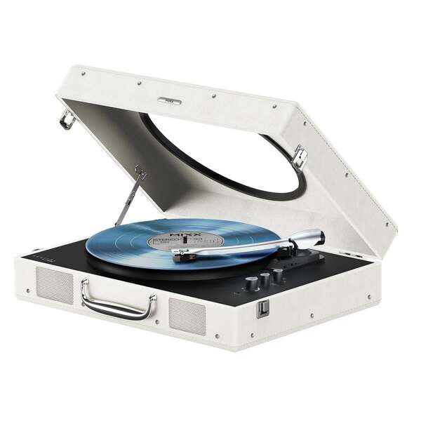 MIXX Vinyl Record Player Revival 65 Stereo Cream