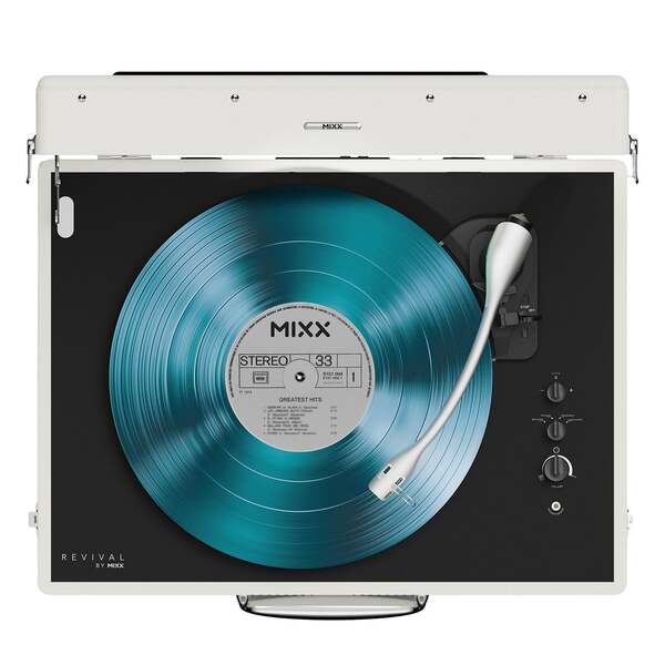 MIXX Vinyl Record Player Revival 65 Stereo Cream