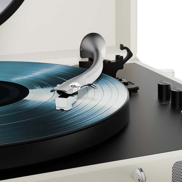 MIXX Vinyl Record Player Revival 65 Stereo Cream