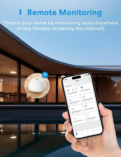 Meross Smart Water Leak Sensor Starter Kit Incl. Hub