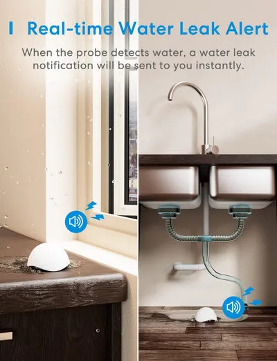 Meross Smart Water Leak Sensor Starter Kit Incl. Hub