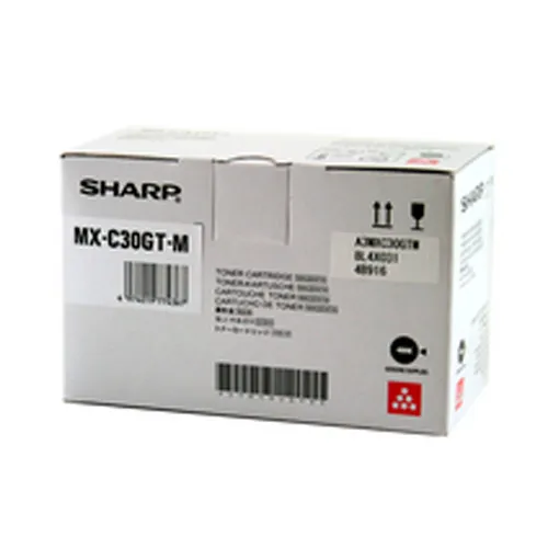 Sharp MXC30GTB magenta toner 6K