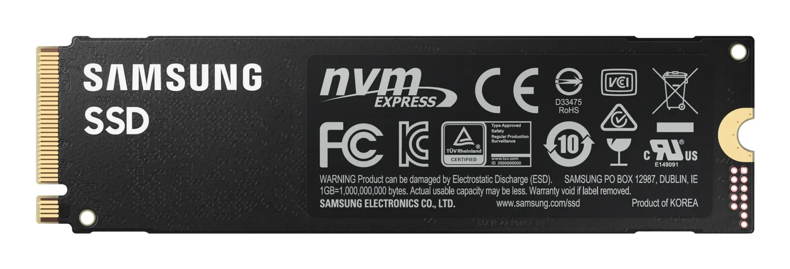 Samsung 980 PRO 500GB, PCIe 4.0, M.2 - SSD