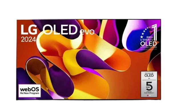 LG OLED77G42LW 77" 4K webOS TV, 120 Hz, Dolby Vision