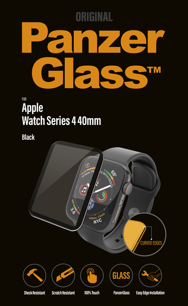 PanzerGlass Apple Watch Series 4, Black (40mm)