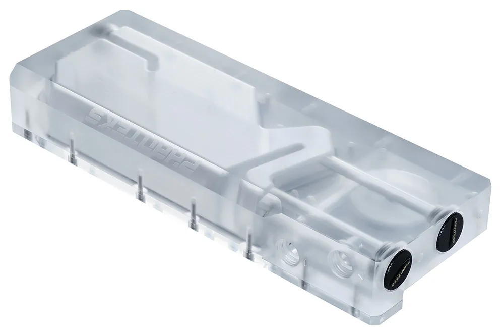 Phanteks R220C Reservoir. Transp. acrylic backpl. DRGB LED
