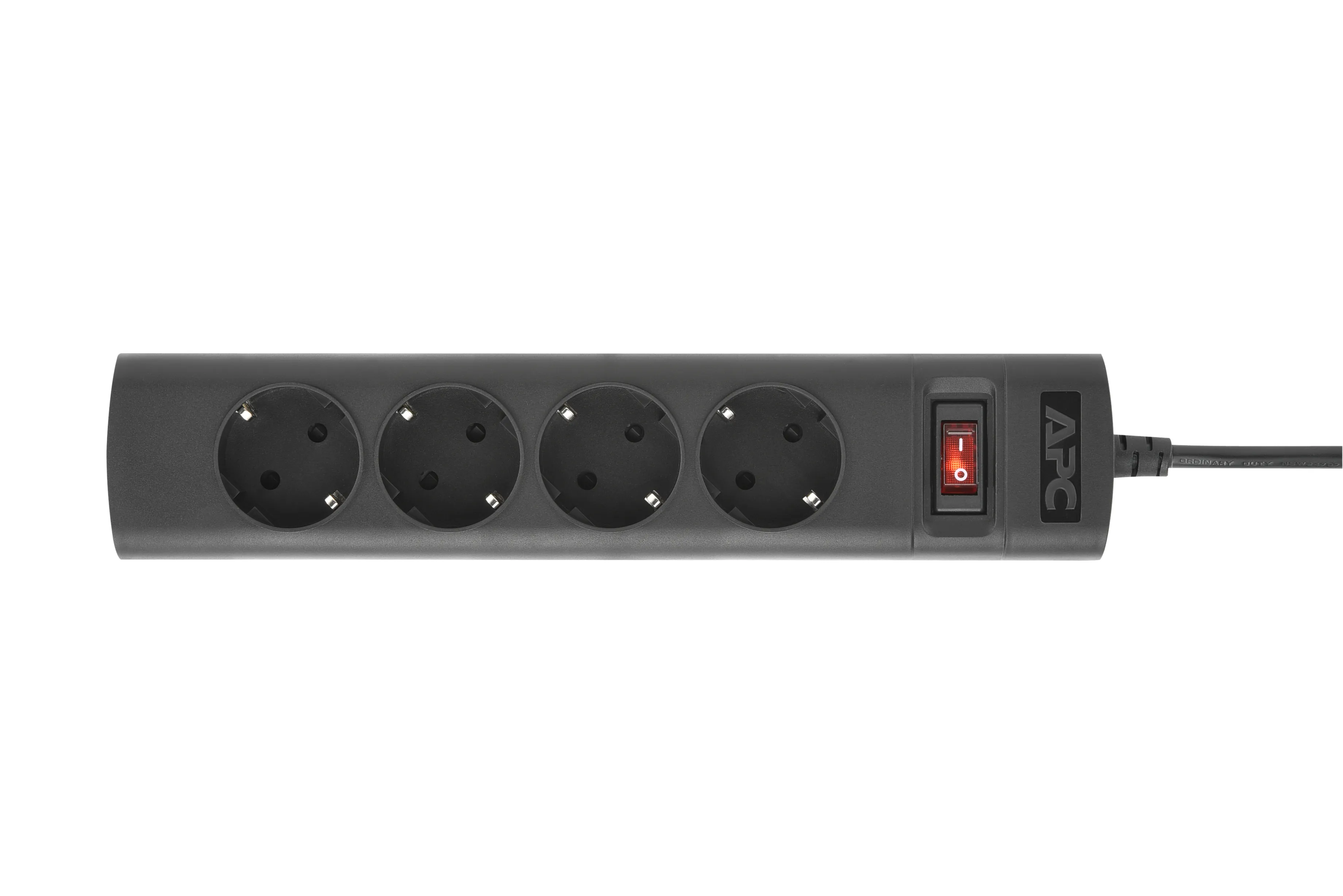 APC UPS Power Strip PZ42IZ-GR - Extension cord (mountable on tower/external), AC 230 V - 2500 watts - Input: IEC 60320 C14 - Output connections: 4 (CEE 7/3)