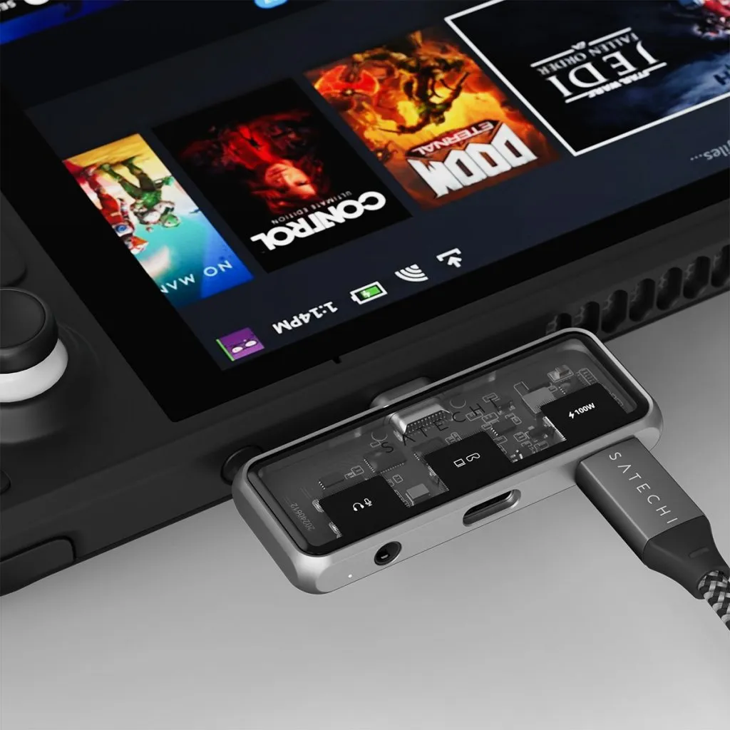 Satechi Mobile XR Hub with Audio - Space Grey