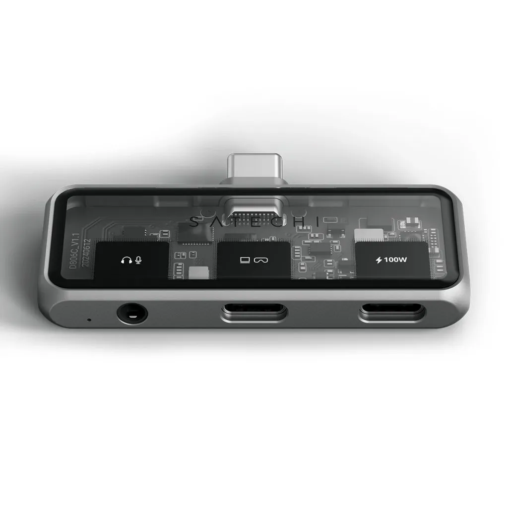 Satechi Mobile XR Hub with Audio - Space Grey