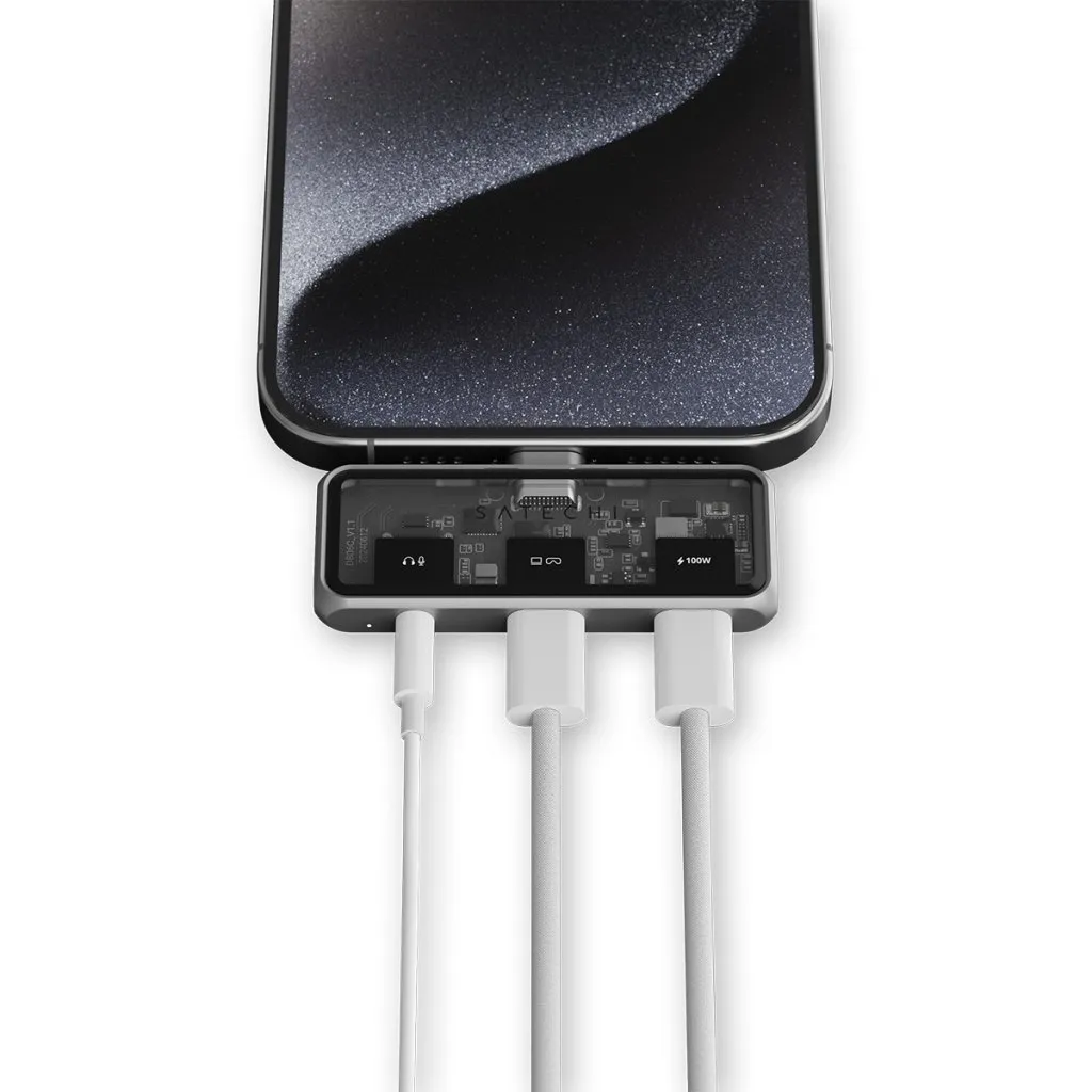 Satechi Mobile XR Hub with Audio - Space Grey