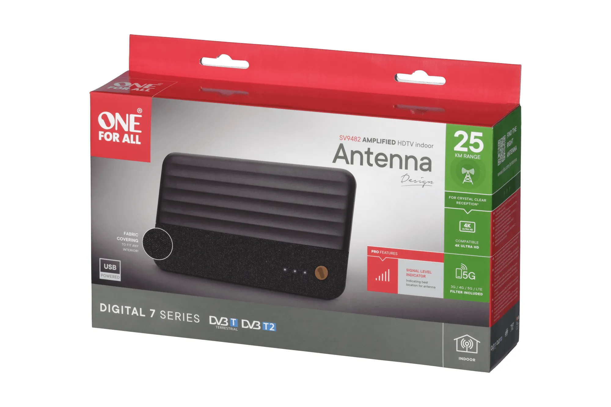 SV 9482 Ant indoor 4K UHD active 360 SLI black