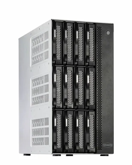 TERRAMASTER T12-500 Pro - Network Attached Storage, Grey
