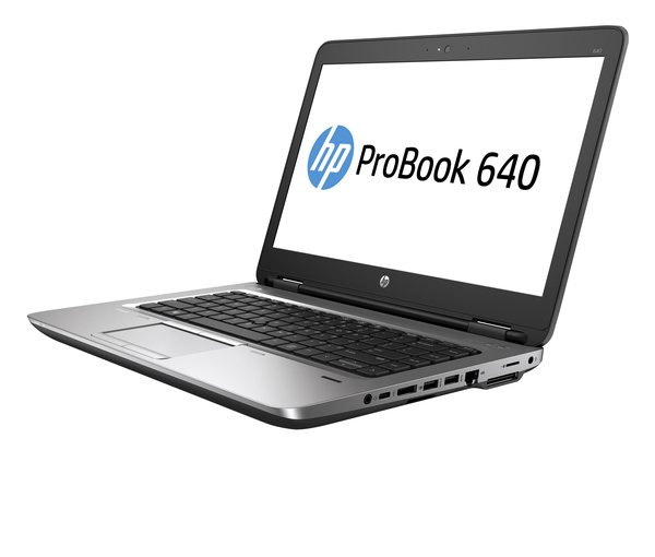 HP ProBook 640 G2 i5-6200U - 14 FHD SVA AG - 8GB 1D DDR4 - 256GB SSD TLC - Windows 7 Pro 64-bit / Windows 10 Pro 64-bit - DVD+-RW - Webcam - kbd TP - Intel 8260