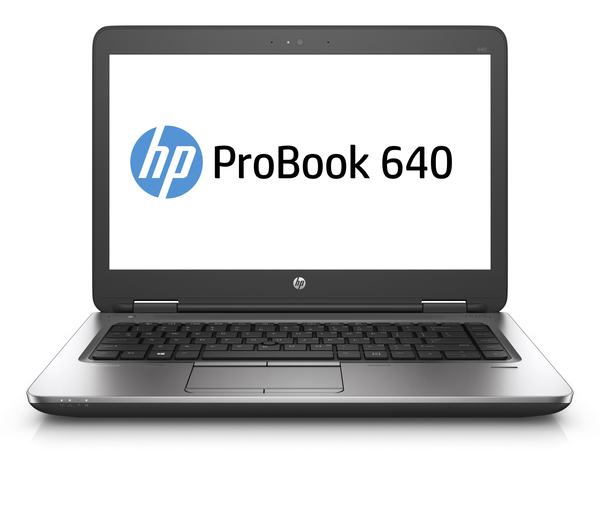 HP ProBook 640 G2 i5-6200U - 14 FHD SVA AG - 8GB 1D DDR4 - 256GB SSD TLC - Windows 7 Pro 64-bit / Windows 10 Pro 64-bit - DVD+-RW - Webcam - kbd TP - Intel 8260