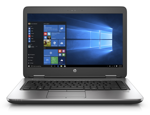 HP ProBook 640 G2 i5-6200U - 14 FHD SVA AG - 8GB 1D DDR4 - 256GB SSD TLC - Windows 7 Pro 64-bit / Windows 10 Pro 64-bit - DVD+-RW - Webcam - kbd TP - Intel 8260