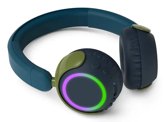 Philips TAK4200CT Wireless On-ear Headphones, Multicolor (Blue/Green)