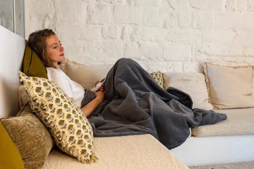 Terraillon Electric Heated Plaid Cozy 160x120cm Dark Grey