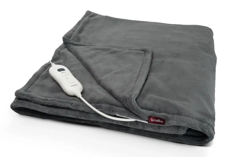 Terraillon Electric Heated Plaid Cozy 160x120cm Dark Grey