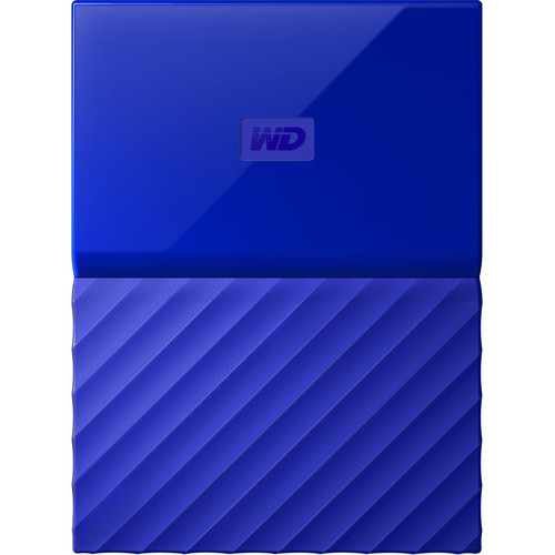 WD My Passport 1TB - External HDD, Blue