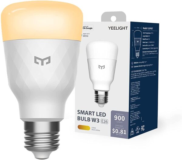 Yeelight LED Smart Bulb W3 White