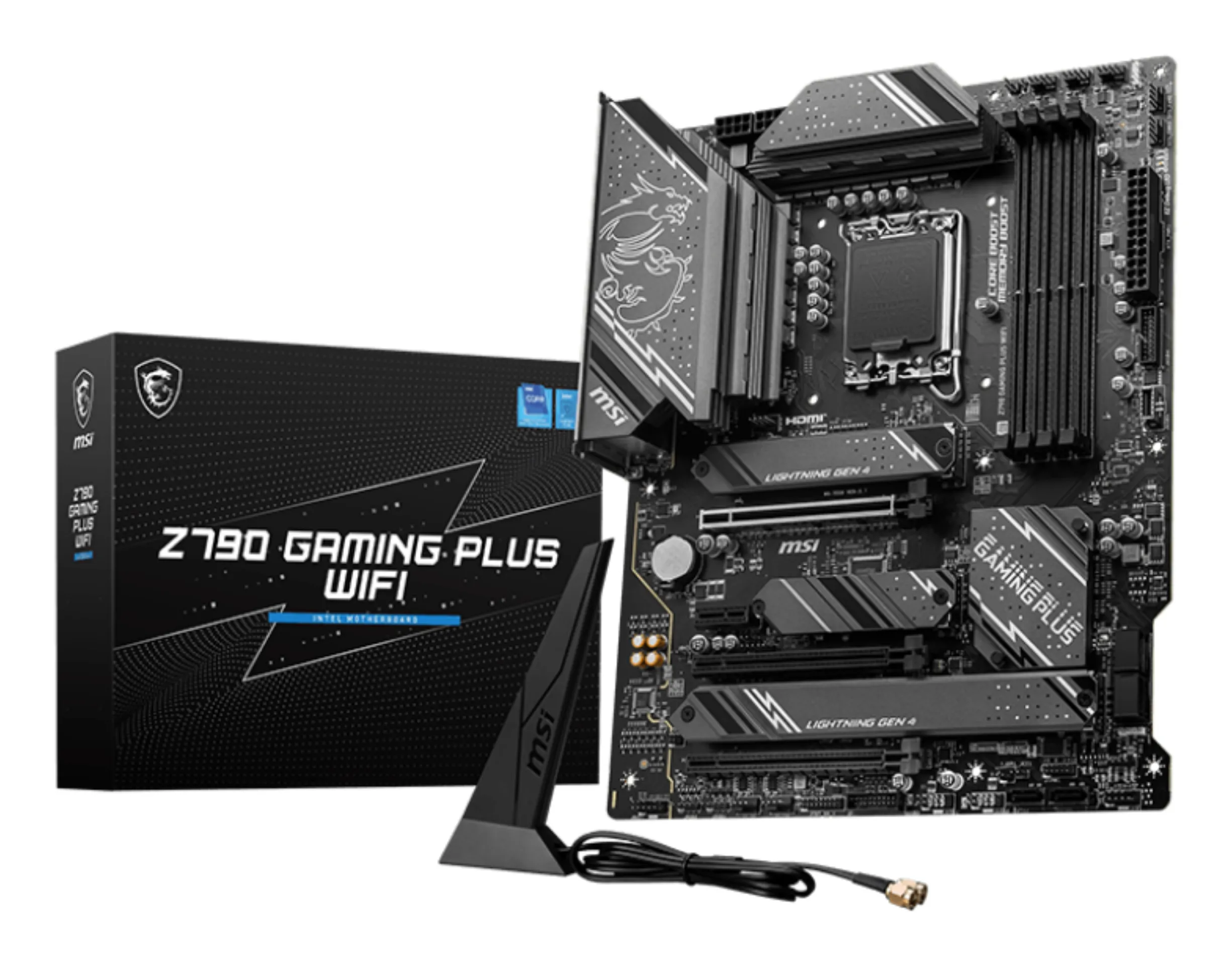 MSI Z790 GAMING PLUS WIFI ATX - motherboard