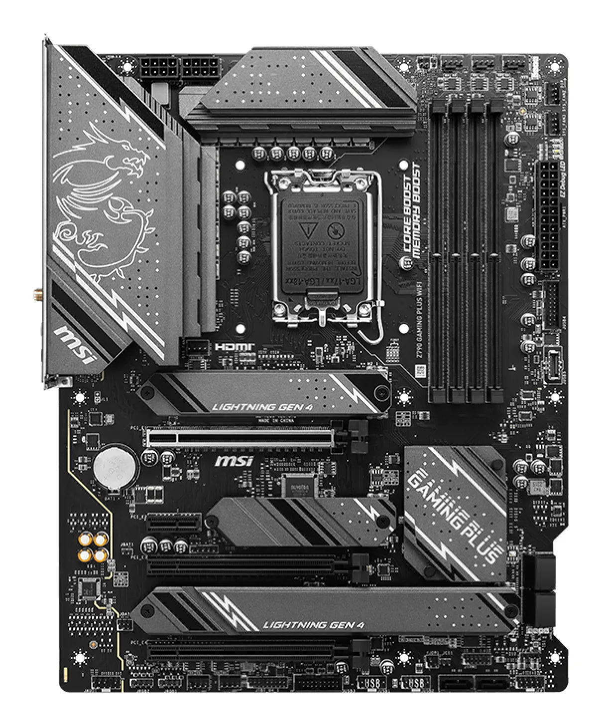 MSI Z790 GAMING PLUS WIFI ATX - motherboard